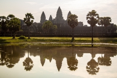 Angkor Wat, Siem Reap Cambodia. April 3, 2019.
