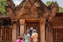 Banteay Srei Temple.  April 3, 2019.